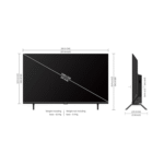 شاشة سكاي وورث 43" فائقة الوضوح / سمارت / 1يو اس بي / 1اتش دي ام اي - (43STD4000) - الصورة 2