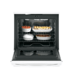 ⁦فرن كهربائي جنرال اليكتريك,سيراميك,5عيون,ابيض - (JCB835DIWW)⁩ - الصورة ⁦3⁩