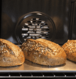 ⁦فرن كهربائي جنرال اليكتريك,سيراميك,5عيون,ابيض - (JCB835DIWW)⁩ - الصورة ⁦5⁩