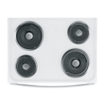 ⁦فرن كهربائي مابي,حلزوني,4عيون,ابيض - (EML535BBF)⁩ - الصورة ⁦4⁩