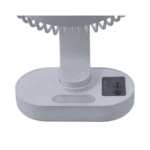 جيباس مروحة قابلة للشحن مع اضاءة ليلية , 8 بوصة , 3 ريش بلاستيك , 3 سرعات - (GF21157) - الصورة 3