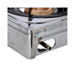 طباخ غاز طاولة جيباس / 1 عيون / ستانلس ستيل - (GGC31015) - Image 3