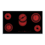 موقد بلت ان كهرباء جليم جاز,90سم,سيراميك,5 عين - (GTH96SIX)