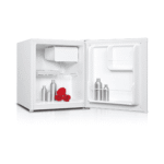 ⁦ثلاجة مكتب هاير 1.6قدم,مكعب ابيض - (HR-80N-2)⁩ - الصورة ⁦2⁩