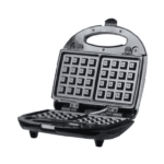 ⁦صانعة السندوتشات اي تي سي , 3 في 1, مؤشر ضوئي 700وات , فضي واسود - (H-SM0301S)⁩ - الصورة ⁦4⁩