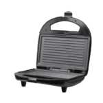 ⁦صانعة السندوتشات اي تي سي , 3 في 1, مؤشر ضوئي 700وات , فضي واسود - (H-SM0301S)⁩ - الصورة ⁦3⁩