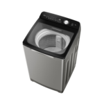 ⁦غسالة فول اوتومايك هاير,تحميل علوي,8كجم,فضي - (HWM80-KSA1678)⁩ - الصورة ⁦2⁩