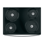 ⁦فرن كهربائي جنرال اليكتريك,حلزوني,4عيون,ستيل - (JCB530SISS)⁩ - الصورة ⁦4⁩