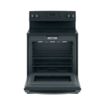 ⁦فرن كهربائي جنرال اليكتريك,سيراميك,4عيون,رمادي غامق - (JSB645FKDS)⁩ - الصورة ⁦2⁩