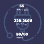 مروحة ستاند كيون , 16 بوصة , 5 شفرات بلاستيك , 3 سرعات , ريموت كنترول , اسود , 65 وات - (KHD,608) - الصورة 3