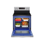 ⁦فرن ال جي كهربائي , سيراميك , 5 عيون , واي فاي , تنظيف ذاتي , ستنالس ستيل - (LREL6321S)⁩ - الصورة ⁦2⁩