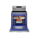 فرن ال جي كهربائي , سيراميك , 5 عيون , مروحة فرن , واي فاي , تنظيف ذاتي , ستنالس ستيل - (LREL6323S) - الصورة 5