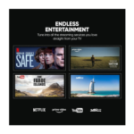 ⁦(NIK85MEU4STN) - شاشة نيكاي 85بوصة الترا (ويب او اس) , سمارت , ماجيك ريموت , تصميم إطار نحيف , 2يو اس بي , 3 اتش دي ام اي⁩ - الصورة ⁦3⁩