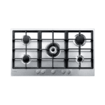 موقد بلت ان غاز اريستون , 90سم , 5 عين , قواعد حديد زهر - (PK951TGHSA)