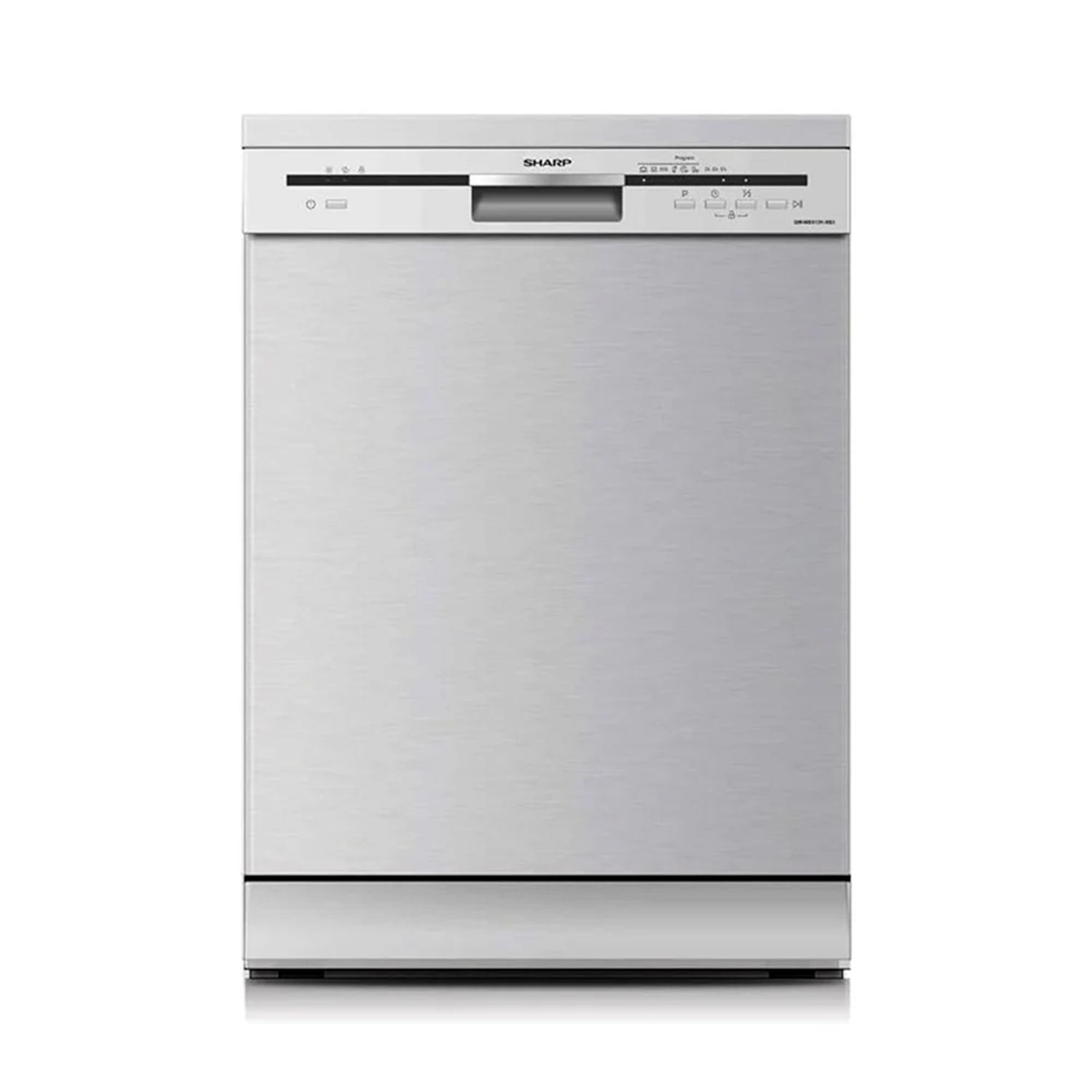 QWMB612KSS300-00.png غسالة أطباق شارب , 12 مكان , 6 برامج , فضي - (QW-MB612K-SS3) - الصورة 1