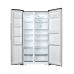 ⁦ثلاجة هايسنس دولابي , انفرتر , 17.90 قدم مكعب , بابين , ذهبي - (RCI72WG)⁩ - الصورة ⁦3⁩