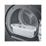 ⁦نشافة ال جي , تحميل امامي , انفرتر , تكثيف , 8 كيلو , مضخة حرارية , فضي- (RH81T2SP7RM)⁩ - الصورة ⁦4⁩