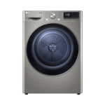 نشافة ال جي , تحميل امامي , تكثيف , 10 كيلو , ماتور عاكس مزدوج , مضخة حرارية , واي فاي, فضي بلاتيني - (RH10V9PV2W)