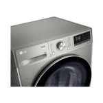 ⁦نشافة ال جي , تحميل امامي , تكثيف , 10 كيلو , ماتور عاكس مزدوج , مضخة حرارية , واي فاي, فضي بلاتيني - (RH10V9PV2W)⁩ - الصورة ⁦4⁩