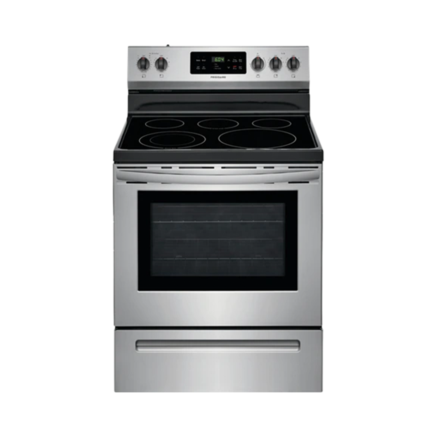 SCRE3054AS000.png فرن كهربائي جيبسون,سيراميك,5عيون,ستيل - (SCRE3054AS) - الصورة 1