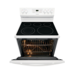 ⁦فرن كهربائي جيبسون,سيراميك,5عيون,ابيض - (SCRE3054AW)⁩ - الصورة ⁦2⁩