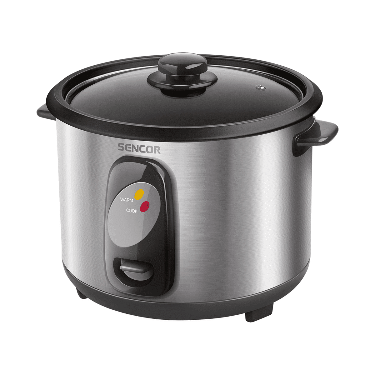 سينكور طاهي أرز كهربائية , 1 لتر , 1000 واط , ستيل - (SRM 1000SS) - Image 1
