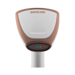 ⁦كاوية بخار من سينكور, تعمل بالكهرباء , سعة التخزين 320مل , جهاز اداه الخيوط الزائدة , 1600 واط , ذهبي وأبيض - (SSI 0860GD)⁩ - الصورة ⁦2⁩