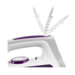 ⁦جهاز كي بخار كهربائي سينكور, منظم حرارة قابل للتعديل, 200مل , 2400 وات, بنفسجي أبيض - (SSI 8710VT)⁩ - الصورة ⁦2⁩