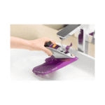 ⁦جهاز كي بخار كهربائي سينكور, منظم حرارة قابل للتعديل, 200مل , 2400 وات, بنفسجي أبيض - (SSI 8710VT)⁩ - الصورة ⁦3⁩