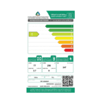 ⁦ثلاجة تي سي ال , انفرتر , 11.7 قدم مكعب (333لتر) , 2 باب , ستيل - (TRF-350WEXP)⁩ - الصورة ⁦3⁩