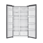 ⁦(TRF-650WEXPU) - ثلاجة تي سي ال دولابي - بابين , انفرتر, 21.2 قدم مكعب , 2 باب , تعقيم بالاشعة فوق البنفسجية , رمادي غامق⁩ - الصورة ⁦3⁩