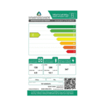 ⁦(TRF-545WEXPU) - ثلاجة تي سي ال , انفرتر, 19.0 قدم مكعب , 2 باب , فضي⁩ - الصورة ⁦2⁩