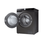 غسالة سامسونج اوتوماتيك , تحميل أمامي , واي فاي , انفرتر , بخار, غسيل 12 كيلو - مجفف 8 كيلو , إينوكس - (WD12TP34DSX,YL) - الصورة 4