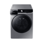 ⁦غسالة سامسونج اوتوماتيك , تحميل أمامي , واي فاي , تحكم بالذكاء الاصطناعي, انفرتر , بخار, غسيل 18 كيلو - مجفف 11 كيلو , فضي - (WD18T6300GP,YL)⁩ - الصورة ⁦4⁩