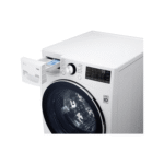 ⁦غسالة إل جي فول اوتوماتيك , تحميل أمامي , بخار , عاكس , غسيل تربو , 15 كجم - مجفف 8 كجم , ابيض - (WS1508WHT)⁩ - الصورة ⁦2⁩