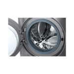 غسالة إل جي فول اوتوماتيك , تحميل أمامي , بخار, عاكس , غسيل تربو , 15 كجم - مجفف 8 كجم , فضي- ستيل - (WS1508XMT) - الصورة 4