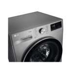 ⁦غسالة إل جي فول اوتوماتيك , تحميل أمامي , بخار, ماتور عاكس , واي فاي , 10.5 كجم - مجفف 7 كجم , فضي - (WSV1107XMT)⁩ - الصورة ⁦4⁩