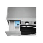 ⁦غسالة إل جي فول اوتوماتيك , تحميل أمامي , بخار, ماتور عاكس , واي فاي , 10.5 كجم - مجفف 7 كجم , فضي - (WSV1107XMT)⁩ - الصورة ⁦6⁩