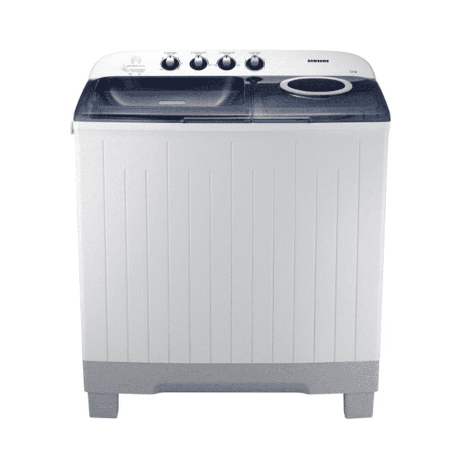 WT12J4230MBYL.png غسالة حوضين سامسونج , غسيل 12كجم - تنشيف 7كجم , رمادي - (WT12J4230MB,YL) - الصورة 1