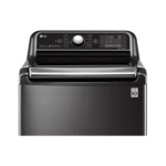 ⁦غسالة فول اوتومايك ال جي, 24كجم , تحميل علوي , واي فاي , بخار , 6 حركات غسيل , انفرتر , غسيل تربو , ستيل اسود - (WTR24HHB1)⁩ - الصورة ⁦2⁩