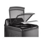 ⁦غسالة فول اوتومايك ال جي, 24كجم , تحميل علوي , واي فاي , بخار , 6 حركات غسيل , انفرتر , غسيل تربو , ستيل اسود - (WTR24HHB1)⁩ - الصورة ⁦3⁩