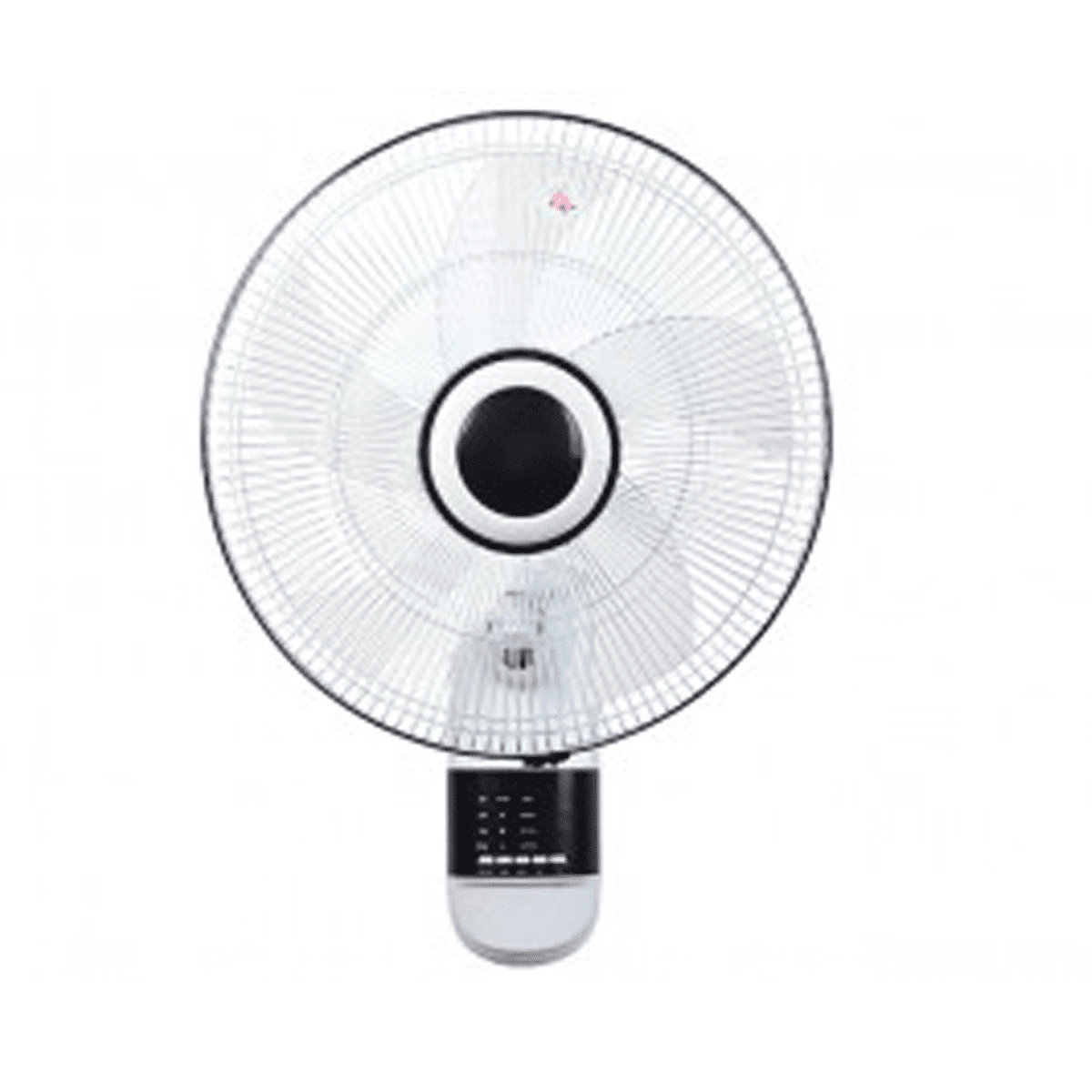 مروحة حائط جيباس , 16 بوصة , 5 ريش بلاستيك , 3 سرعات , ريموت كونترول - (GF9479) - Image 1