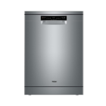 غسالة أطباق هاير , 13 مكان , 2 رف , 6 برامج , فضي - (HDWE13-281CSSA)