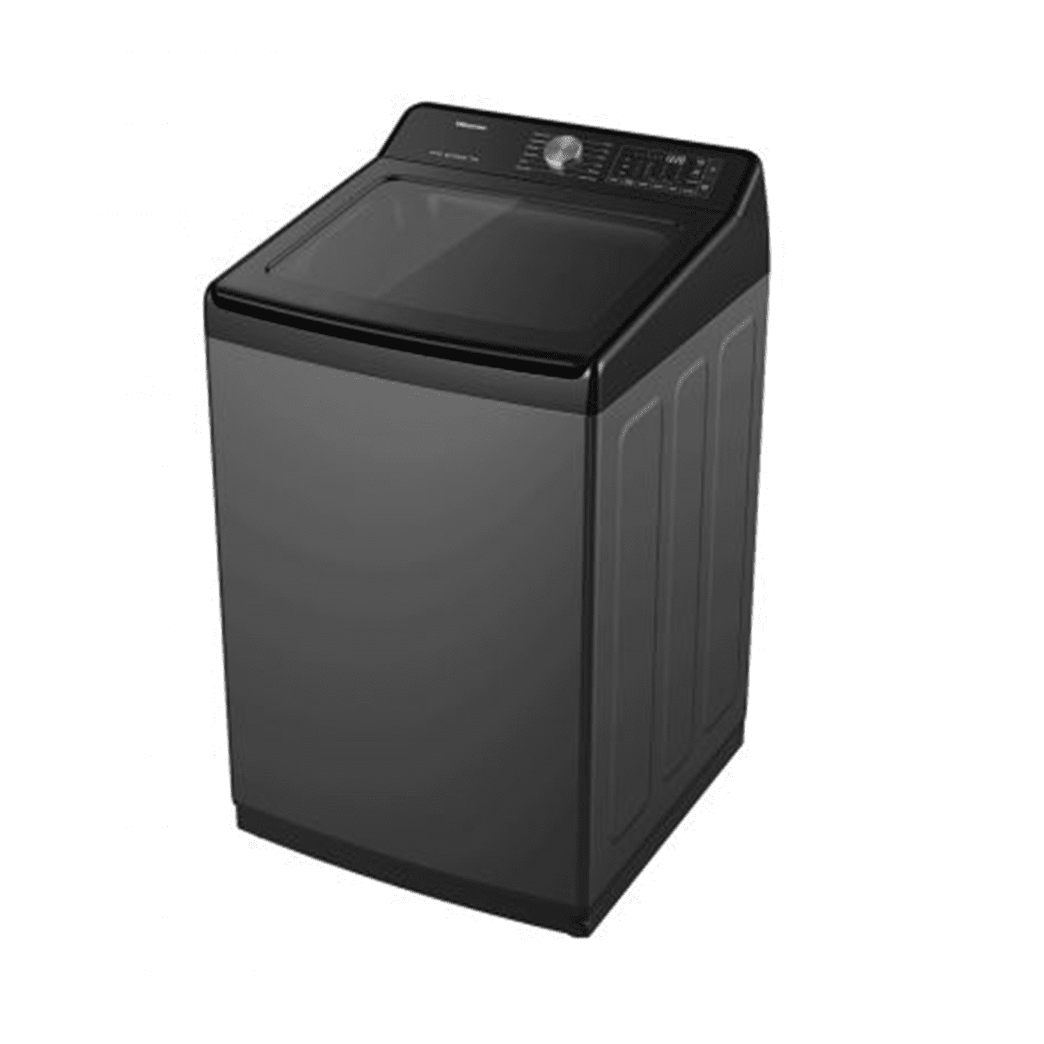 hisense-auto-washing-machine-top-load-15kg-dark-grey-wa15rb.png غسالة فول اوتومايك هايسنس,تحميل علوي,15كجم,رمادي داكن - (WA15RB) - الصورة 1