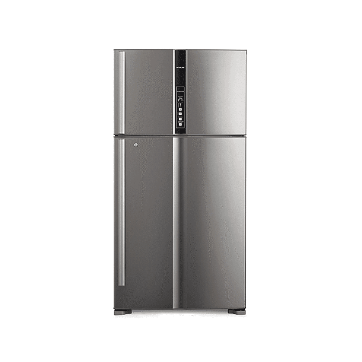 ثلاجة هيتاشى 21.20 قدم,مكعب 2 باب ستيل - (R-V805PS1KV-BSF) - Image 1