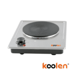 موقد كهرباء كولين,حجر,1 عين , فضي , 1500 واط - (816105005)