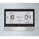 ⁦(KDN86AI41B) - ثلاجة بوش , 22.5 قدم,مكعب ,632 لتر, 2 باب , ستيل⁩ - الصورة ⁦3⁩