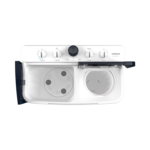 غسالة حوضين هيتاشي,غسيل 9كجم, ابيض-رمادي - تايلندي - (LTT 09JWT MRG) - Image 3