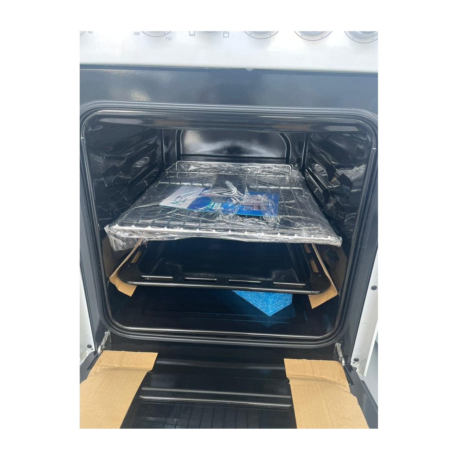 فرن كهرباء سوبر جنرال, 4 عيون , 50*50 سم , ابيض- (KSGC5041BS) - الصورة 6