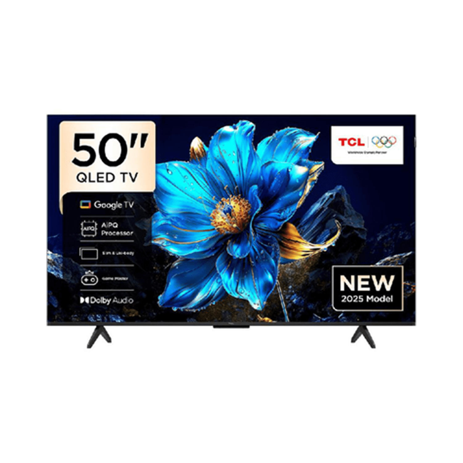tcl50-4k-tv-google-tv-smart-1usb-3hdmi-50p79k.png شاشة تي سي ال 50" فائق الوضوح, جوجل تي في , سمارت , 1يو اس بي , 3اتش دي ام اي , 60هيرتز - (50P79K) - Image 1
